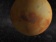 Sonnensystem - Mars 3D Bildschirmschoner-Screenshot. Klicken zum Vergrößern.