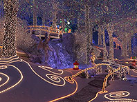 Christmas Walk screensaver screenshot. Click to enlarge