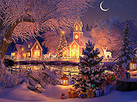 Christmas Wonderland screensaver screenshot. Click to enlarge