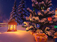 Christmas Wonderland screensaver screenshot. Click to enlarge