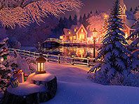 Christmas Wonderland screensaver screenshot. Click to enlarge