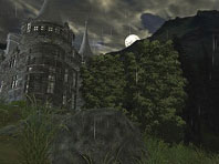 Dark Castle 3D screensaver screenshot. Click to enlarge