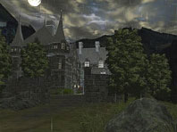 Dark Castle 3D screensaver screenshot. Click to enlarge