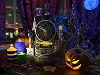 Halloween Evening screensaver screenshot. Click to enlarge