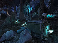 Halloween Walk screensaver screenshot. Click to enlarge