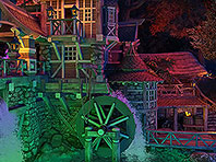 Halloween Watermill screensaver screenshot. Click to enlarge