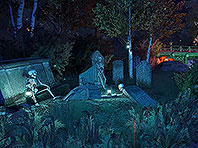 Halloween Watermill screensaver screenshot. Click to enlarge