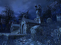 Haunted House screensaver screenshot. Click to enlarge