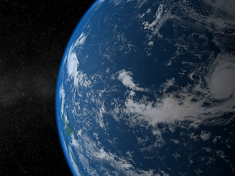 Заставка Планета Земля 3D – Взгляните на Землю из космоса!