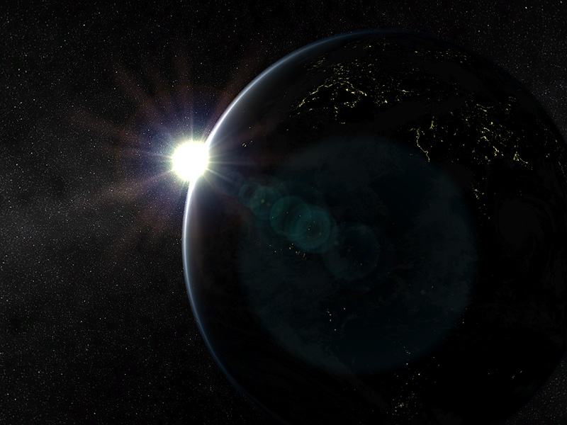 Заставка Планета Земля 3D – Взгляните на Землю из космоса!