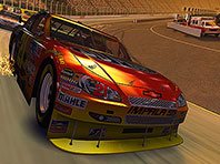 Stock Car Racing 3D screensaver screenshot. Click to enlarge