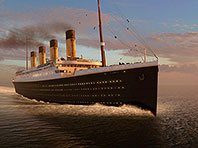 Скриншот заставки Титаник 3D. Нажмите для увеличения