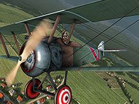 Oldtimer Flugzeug 3D Bildschirmschoner Screenshot. Klicken zum Vergrößern.